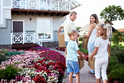 Accessible booking interface on a mobile device for Battersea moving services